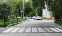 Проведены работы по устройству пешеходного перехода в поселении Рязановское