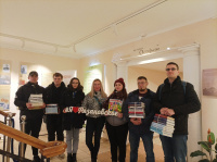 Молодежная палата и общественные советники приняли участие в благотворительной акции «Книги детям» 