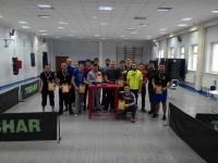 Более 30 спортсменов состязались в Новогоднем турнире по армрестлингу в СК «Десна»