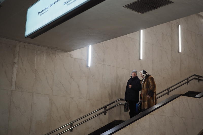 Порядка 400 плакатов разместили в московском метро