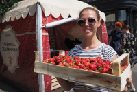 Жители Москвы смогут приобрести клубнику на 150 площадках