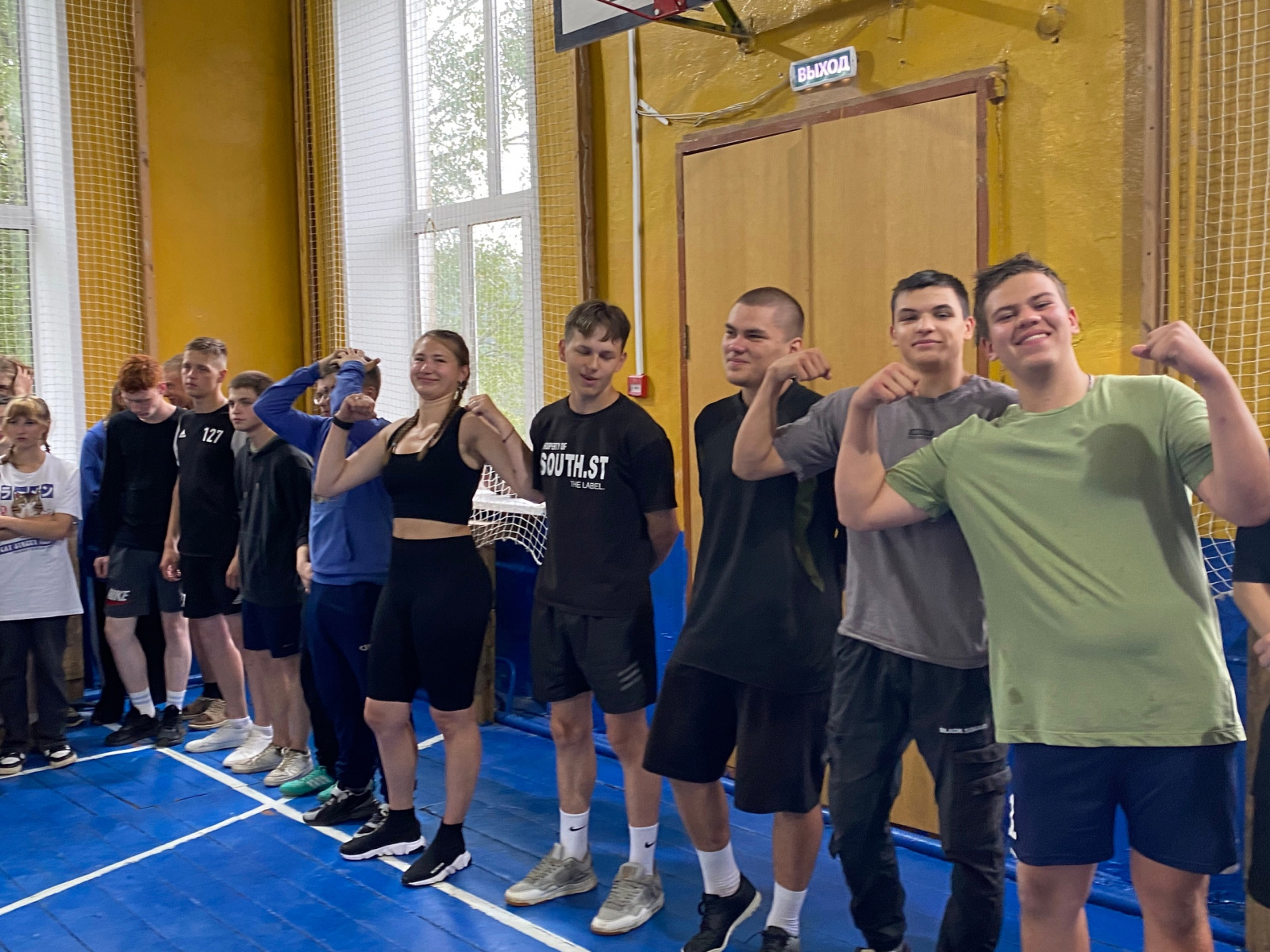Курсанты военно-патриотического объединения «Святогор» приняли участие в спортивных соревнованиях