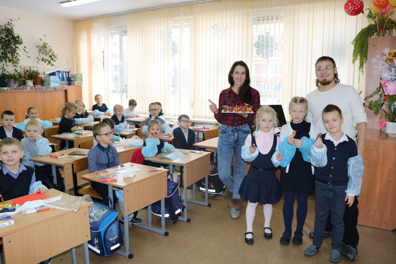 Молодежная палата поселения Рязановское провела открытый урок для школьников