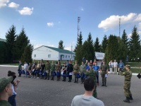 Курсанты военно-патриотического объединения приняли участие в соревнованиях