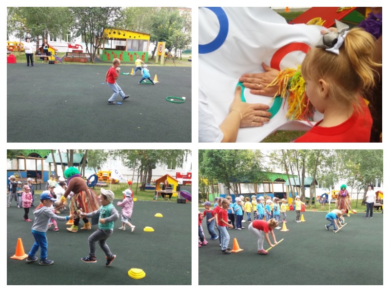 В ДОП «Ивушка» прошёл спортивный праздник «Детская Олимпиада» 