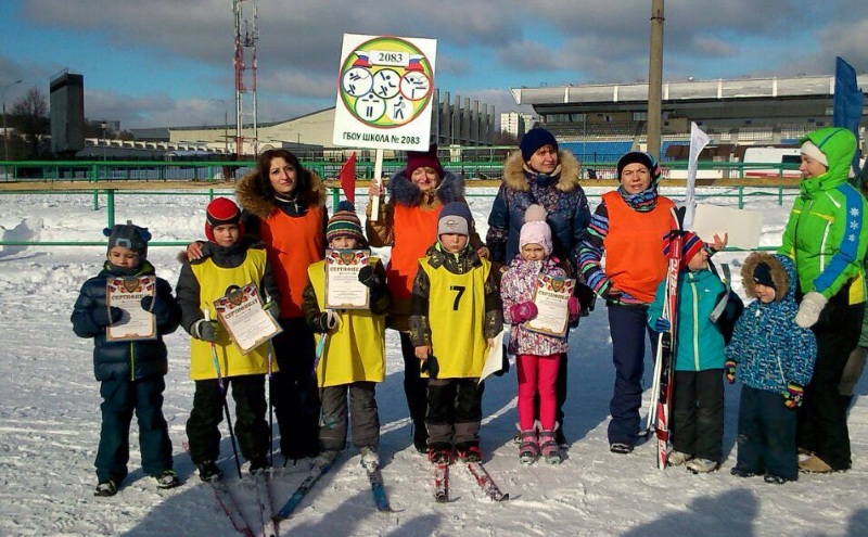 Юные лыжники сдали физические нормативы