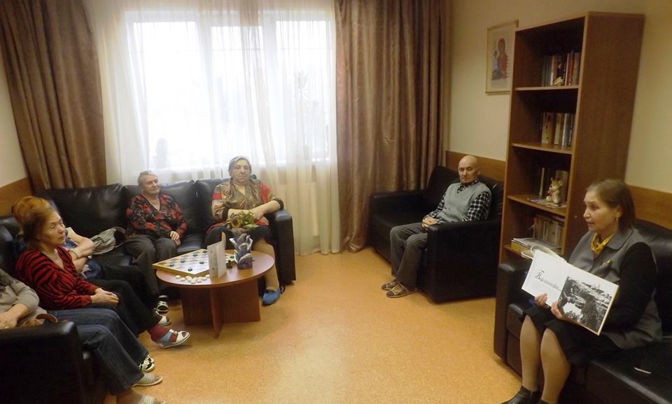 Посетители ОДП «Ерино» послушали лекцию об усадьбах Подмосковья