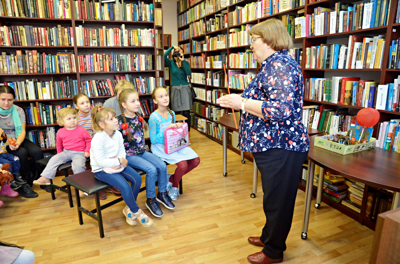 Литературную встречу для детей проведут в библиотеке