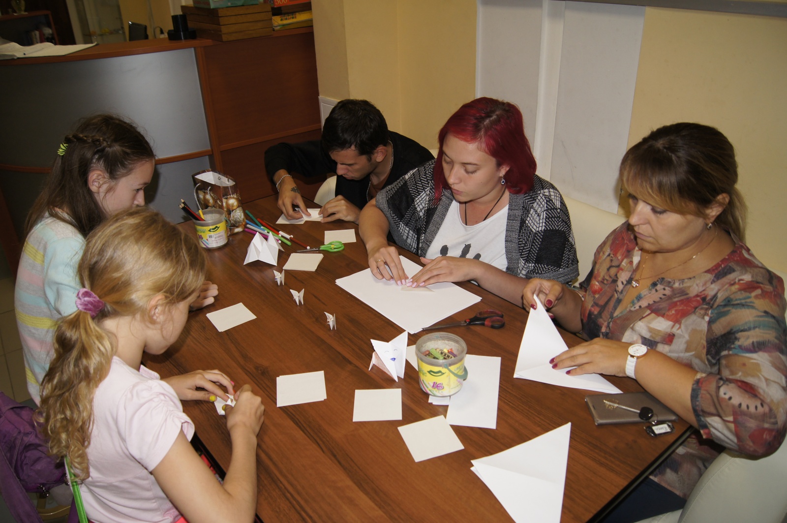 В ДК «Десна» провели мастер-класс по оригами
