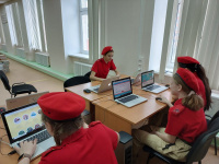Юнармейцы школы №2083 поселения Рязановское приняли участие во Всероссийской онлайн-викторине