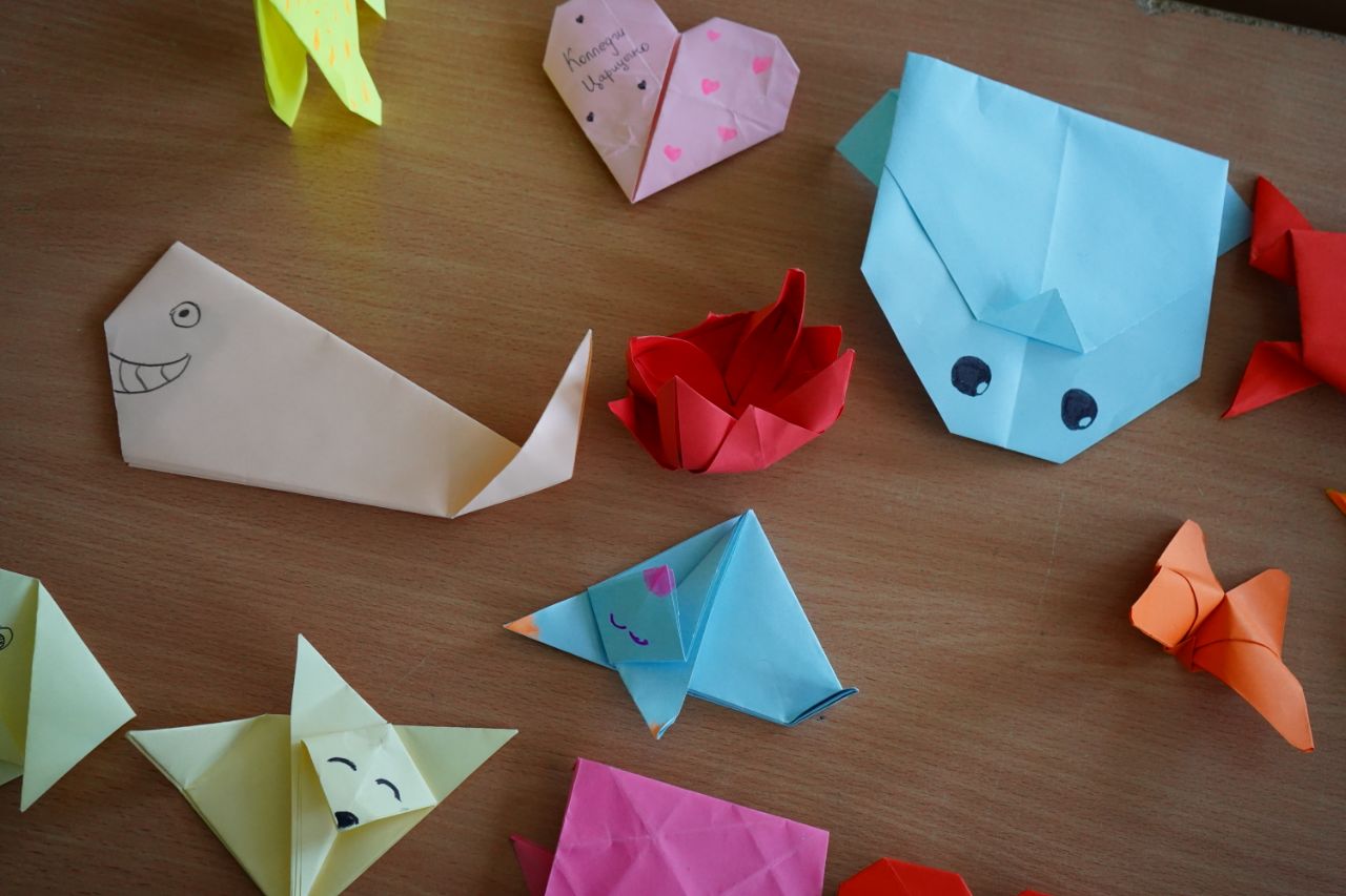 Мастер-класс по оригами организуют сотрудники Дома культуры «Десна»