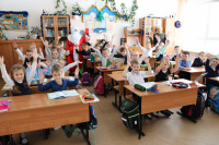 Молодежная палата начала поздравлять детей поселения Рязановское с Новым Годом! 