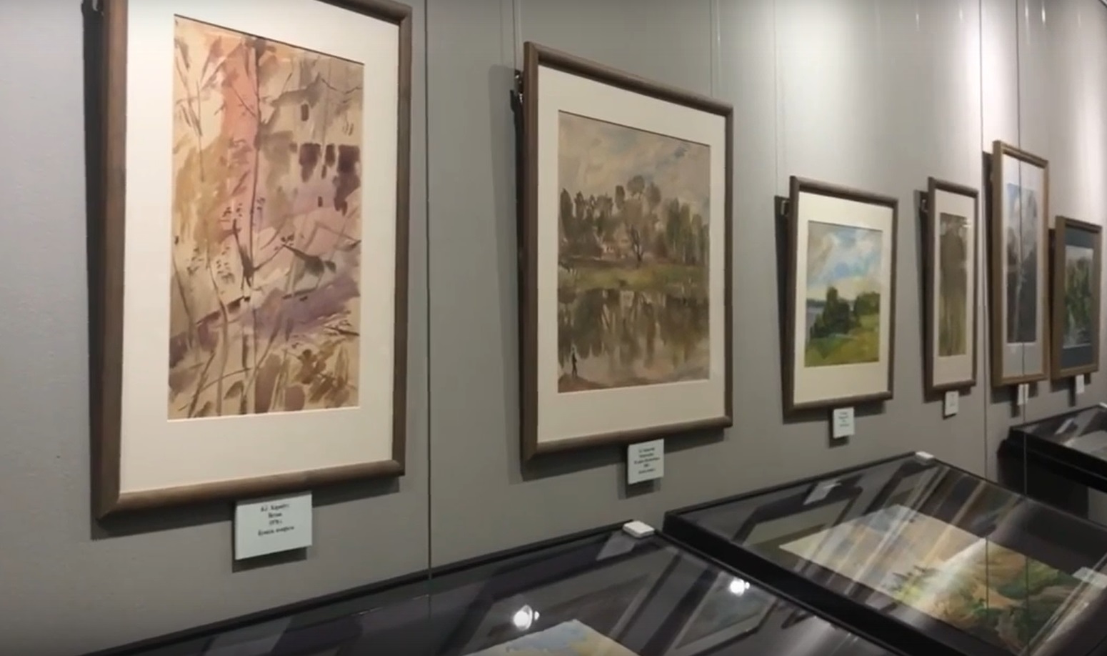 Выставку «Лирический пейзаж» открыли в музее-усадьбе «Остафьево» — «Русский Парнас»