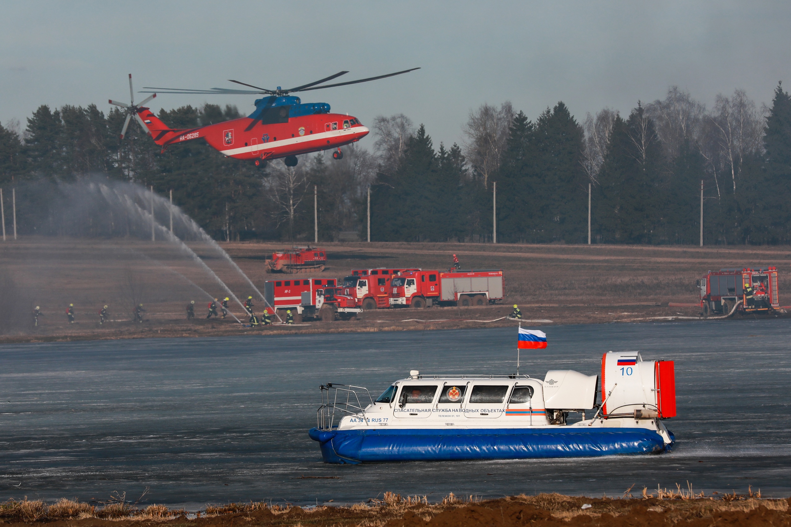 Московская городская поисково-спасательная служба на водных объектах отмечает 27 лет со дня образования