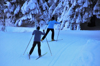 В Рязановском проходят лыжные тренировки