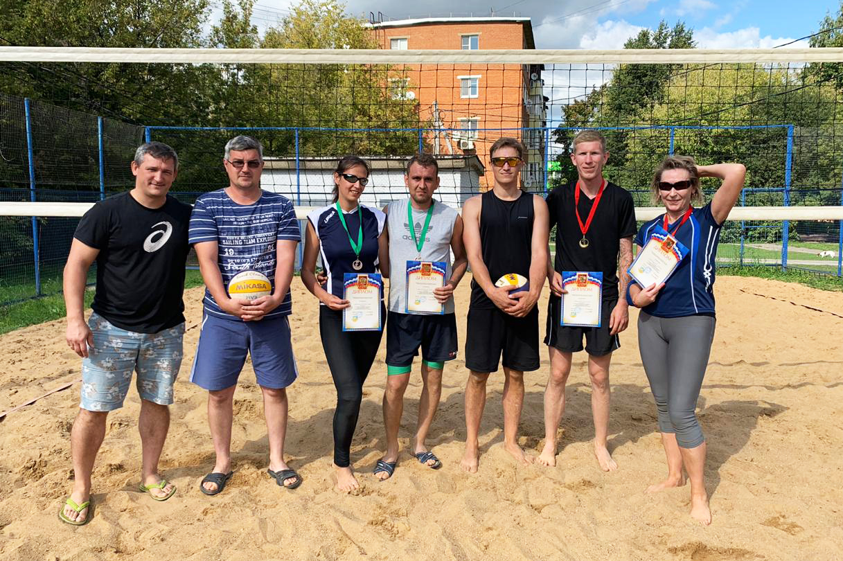 В поселении Рязановское прошли соревнования по пляжному волейболу