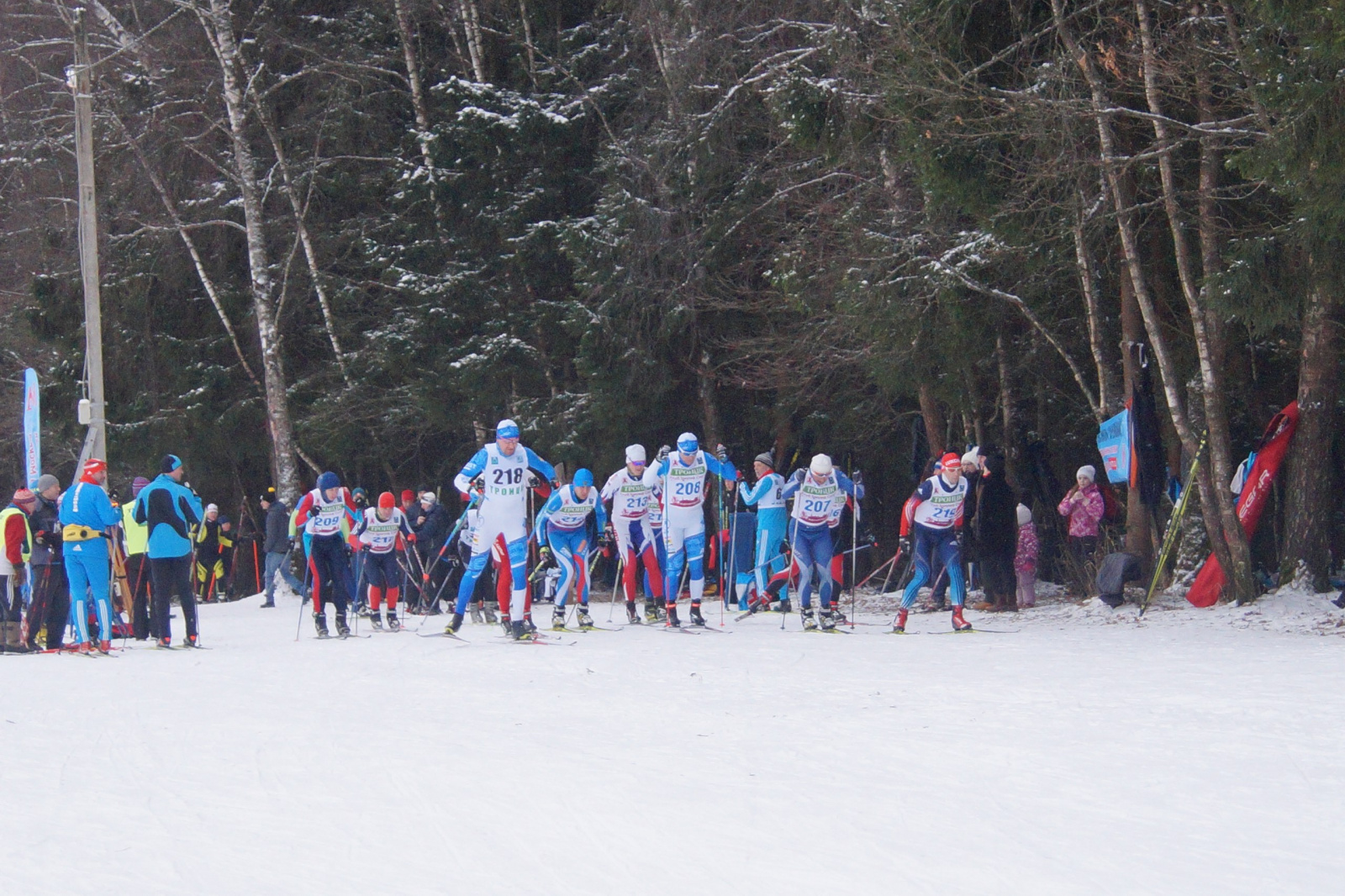 Лыжники поселения завоевали третье место на окружных соревнованиях