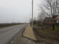 Работы по строительству тротуара в Рязановском продолжаются