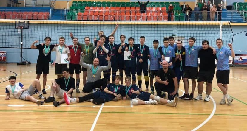 Воспитанники СК «Десна» завоевали первое место по волейболу 