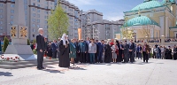 Сергей Собянин принял участие в освящении храма Преображения Господня