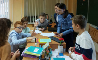 Школьники из поселения Рязановское прошли первый тур Международной онлайн-олимпиады