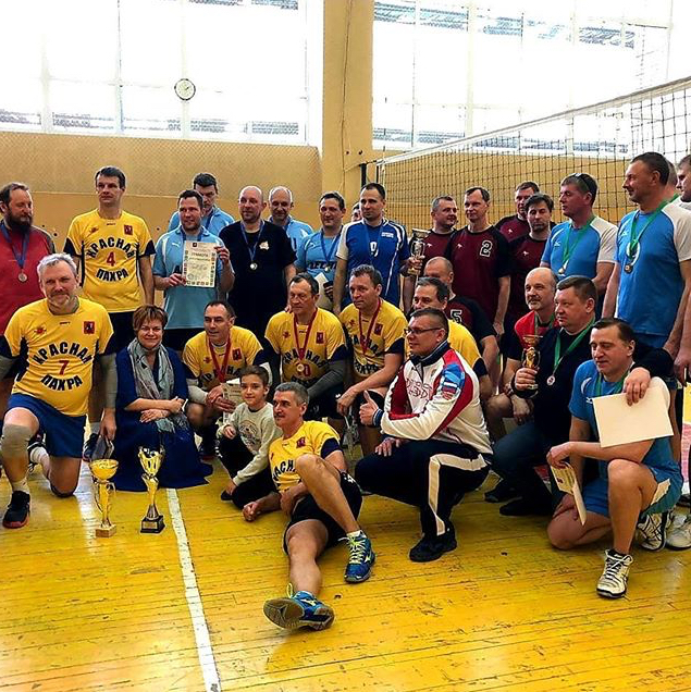 Финальные игры Чемпионата ТиНАО г. Москвы по волейболу среди ветеранских команд