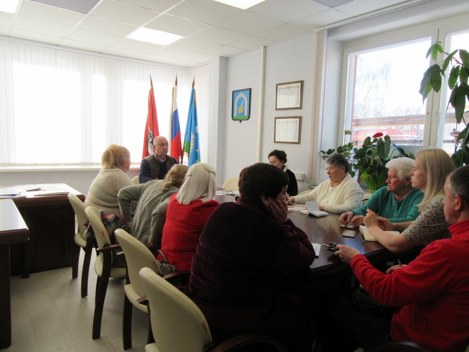 Собрание старост прошло в поселении Рязановское