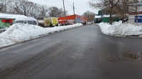 Дворовые территории в поселении Рязановское очищают от снега