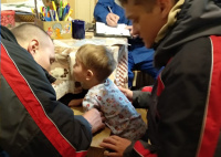 Спасатели Московского авиацентра помогли ребенку