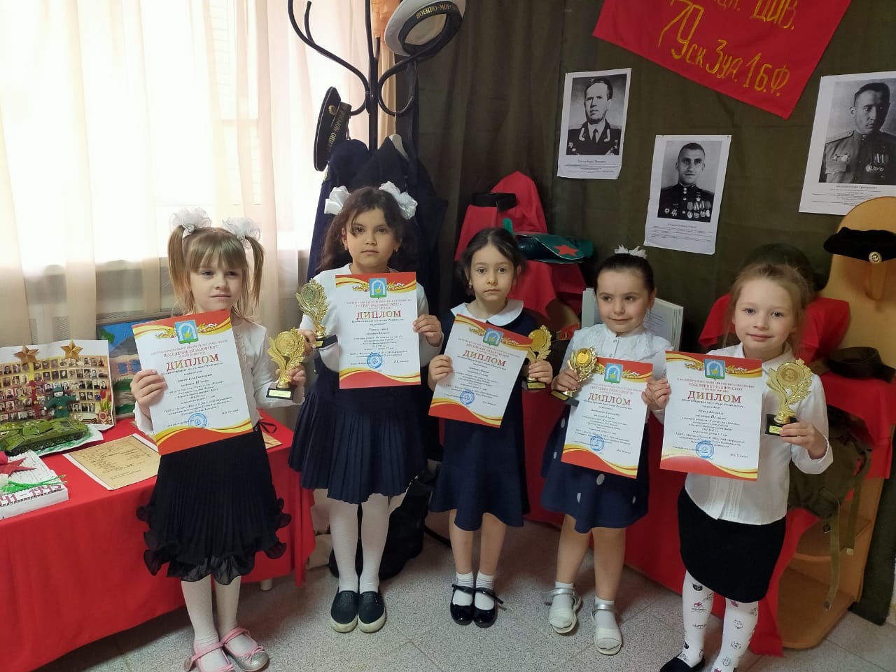 Дошкольники школы №2083 успешно выступили в конкурсе чтецов «Мы помним, мы чтим»