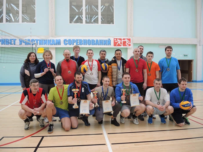 В Рязановском состоялся турнир по волейболу в честь Дня защитника отечества