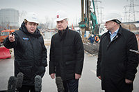 Собянин: Реконструкция развязки Рязанского проспекта и МКАД будет завершена до конца года