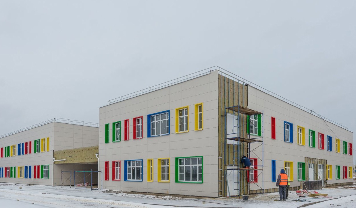 Строительство детского сада продолжили в Рязановском