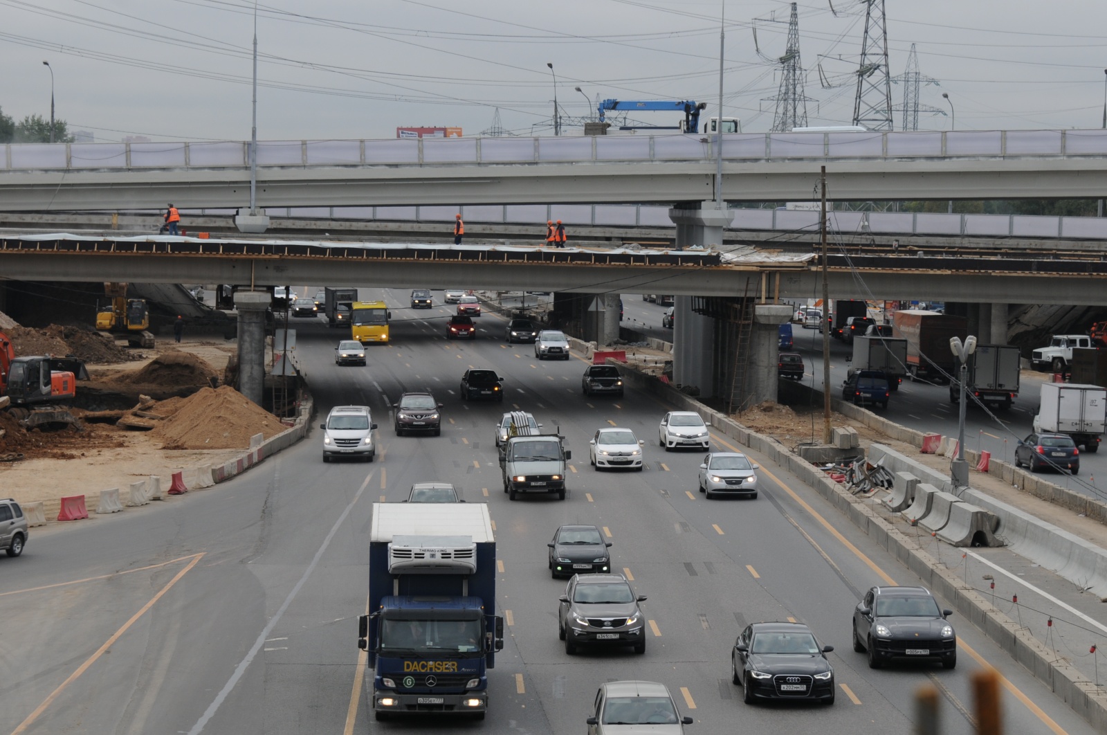 Шестиполосную автомагистраль протяженностью 31 километр построят в Новой Москве