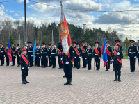 Курсанты военно-патриотического объединения «Святогор» приняли участие в смотре кадетских отрядов  