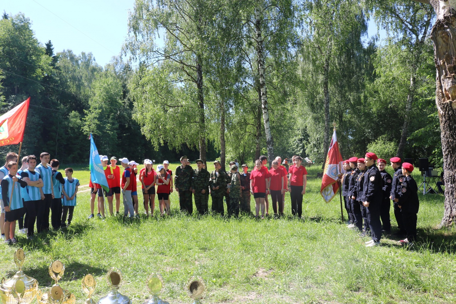 Спортивная игра «Зарница» прошла в поселении Рязановское