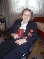Награждение ветерана Великой Отечественной войны на дому в честь 70-летия Победы в Великой Отечественной войне 1941-1945 годов