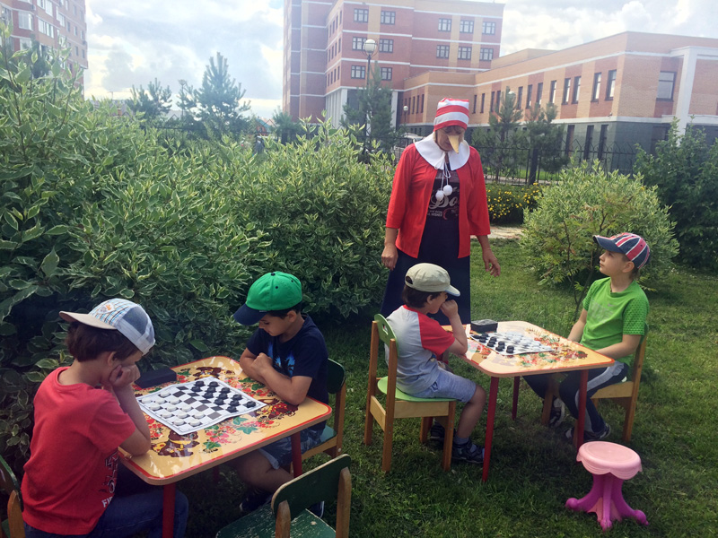 В «Семицветике» прошёл турнир по шашкам