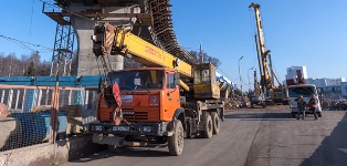 Реконструкция развязки Ленинского проспекта и МКАД будет завершена в 2015 году - Собянин