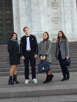 Рязановские школьники побывали на празднике в храме Христа Спасителя