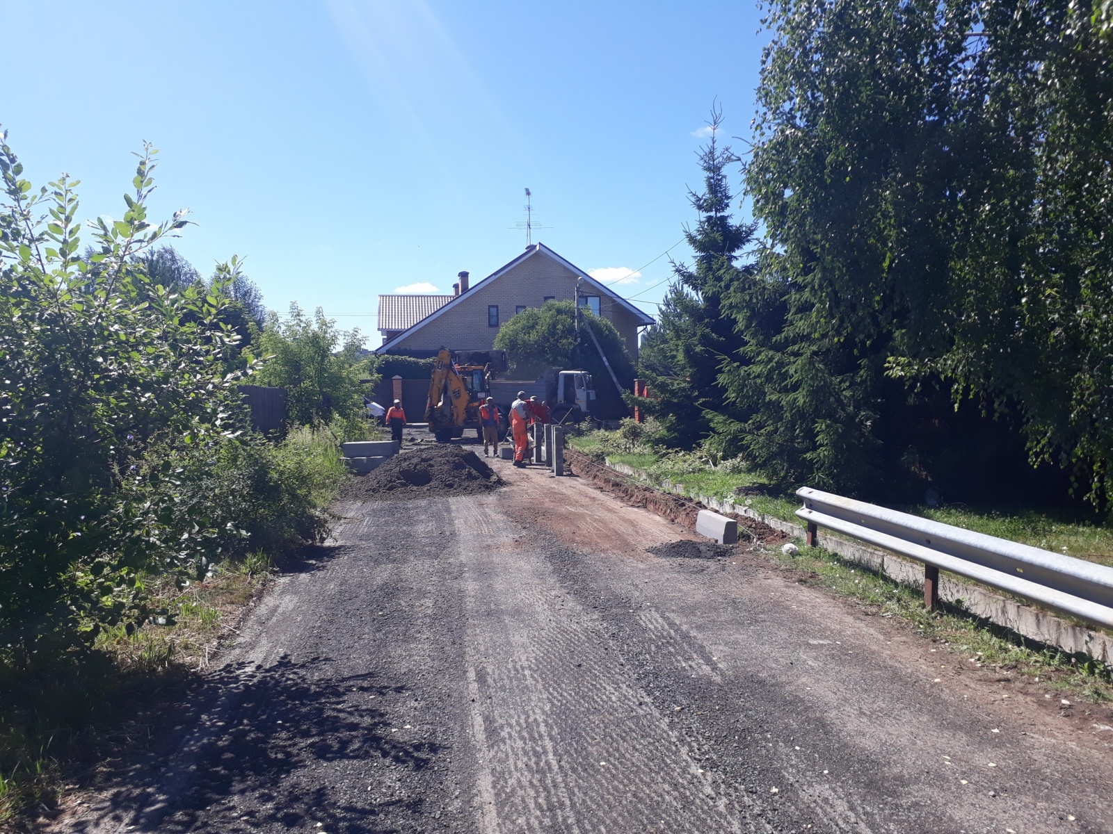 Дорогу отремонтируют в поселении Рязановское