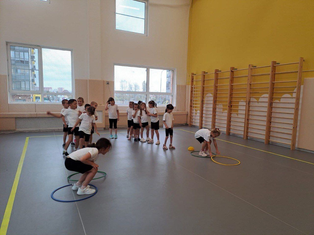 Дошкольники приняли участие в спортивном мероприятии