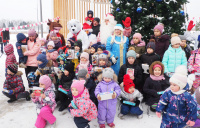 Новогодние мероприятия прошли в поселении Рязановское