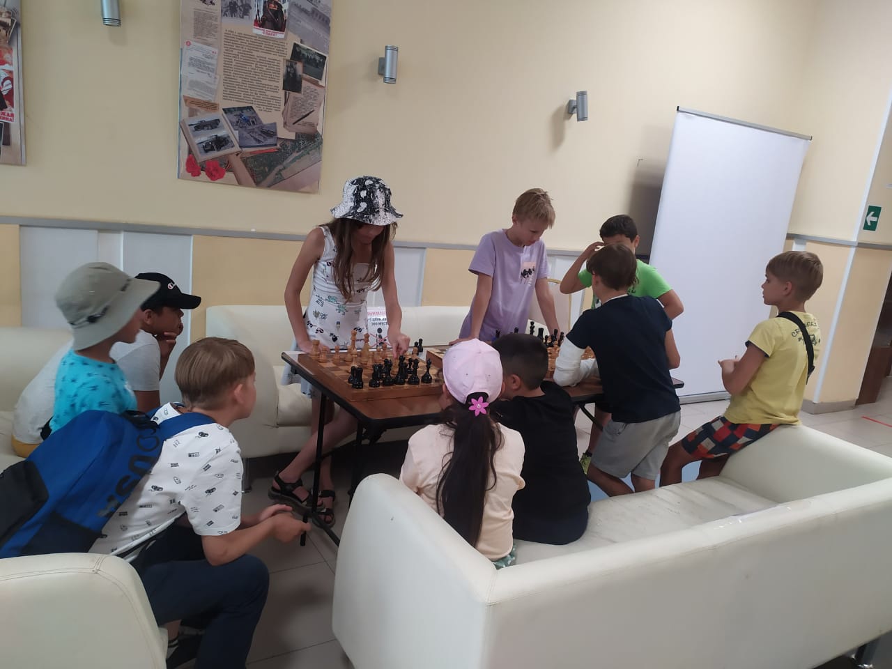 Шахматный турнир прошел в Рязановском