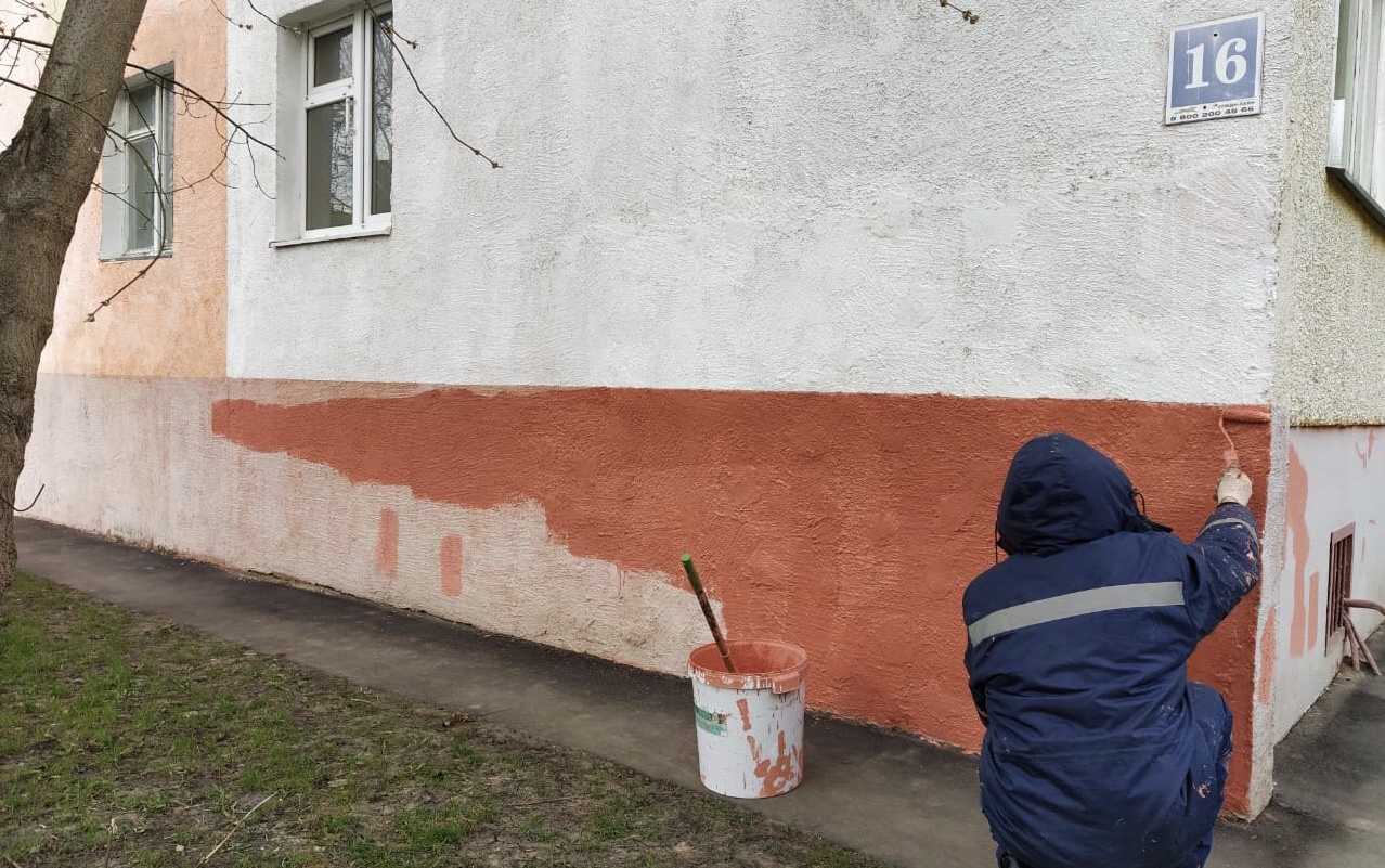 Фасады жилых домов приведут в порядок в Рязановском