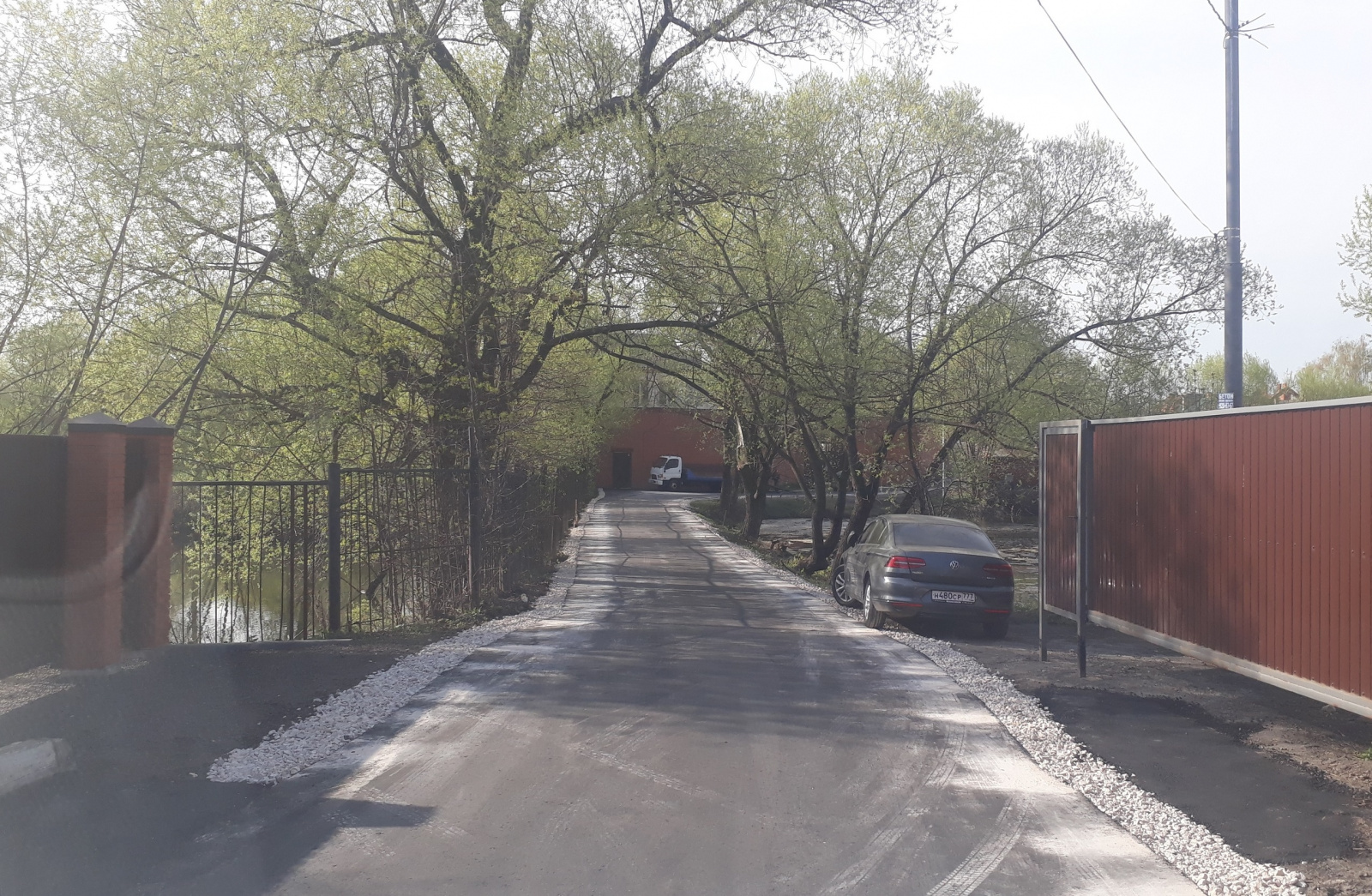  Дороги на двух улицах Остафьева отремонтируют