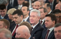 Сергей Собянин присутствовал на оглашении Послания Президента России Федеральному Собранию