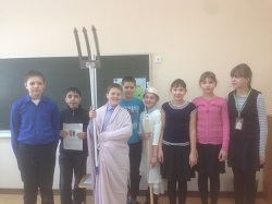 Пятиклассники познакомились с мифами Древней Греции