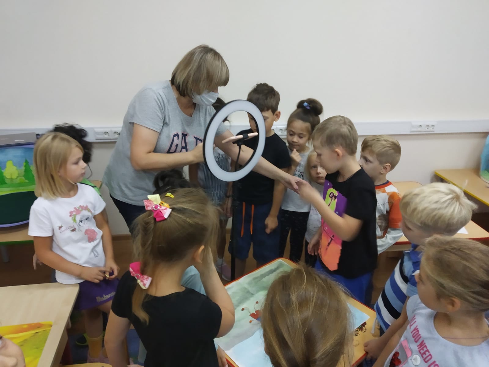 Мультипликационная студия открылась в детском саду Рязановского