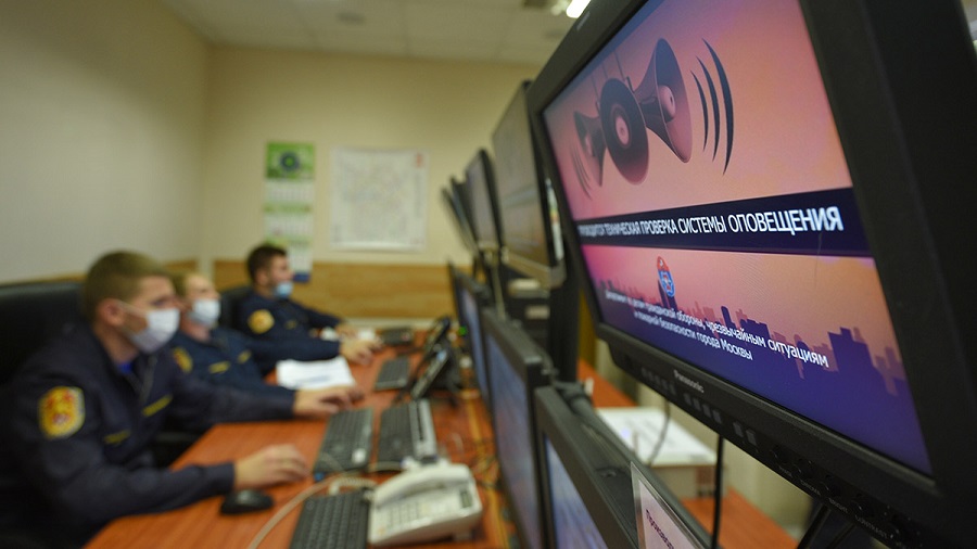 Плановая проверка готовности систем оповещения пройдет в Москве